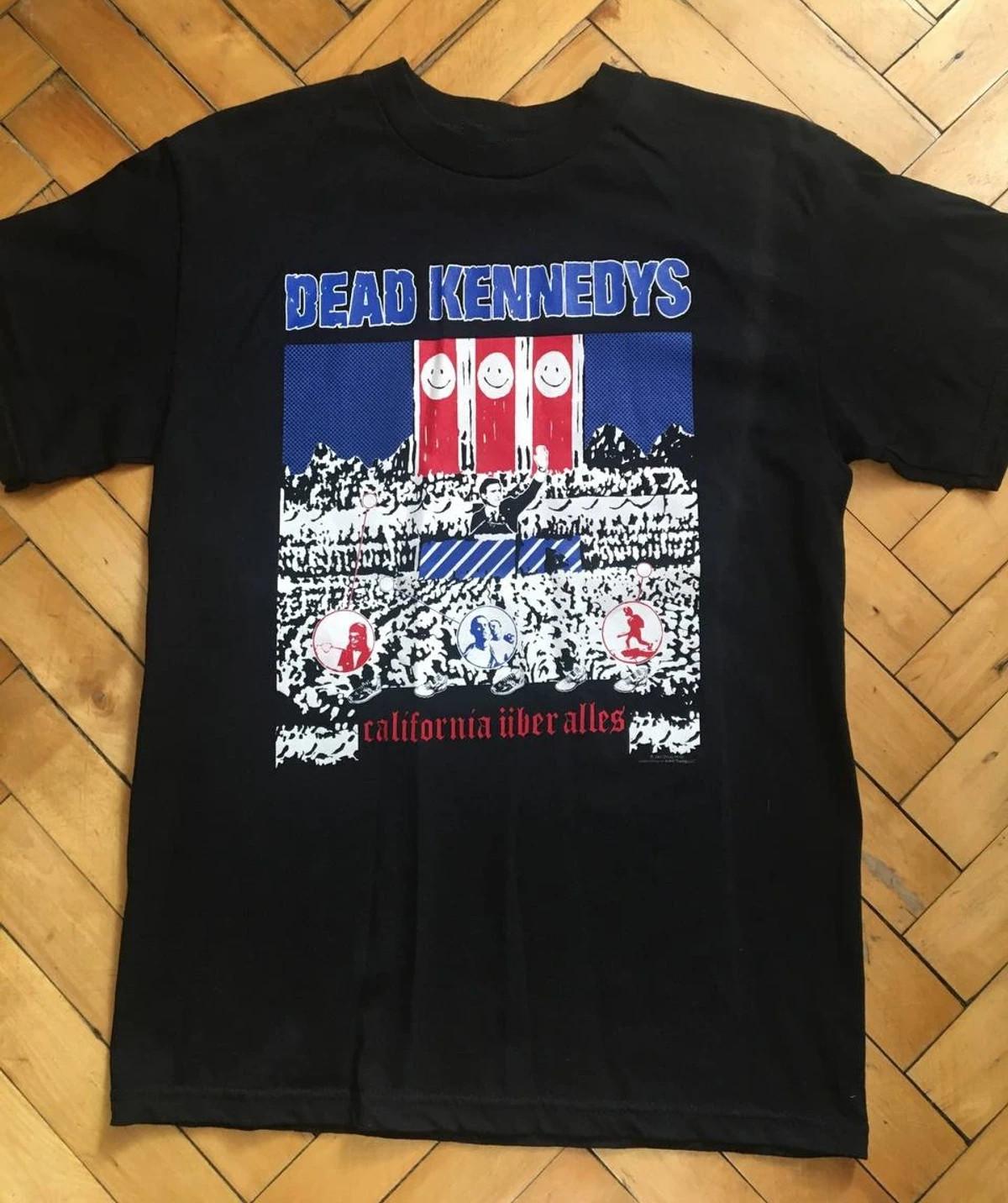 California Uber Alles Dead Kennedys Shirt Black Unisex S-2345XL 1V0544 XXL