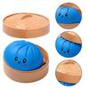 Squeeze Toy Stress Relief Simulated Dumpling Baozi Reusable Low Rebound Sensory Dough Ball For Relieve Anxiety Release Emotions