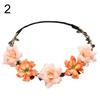 Fashion Artificial Flower Headband Garland Wreath Wedding Party Bridal Headpiece