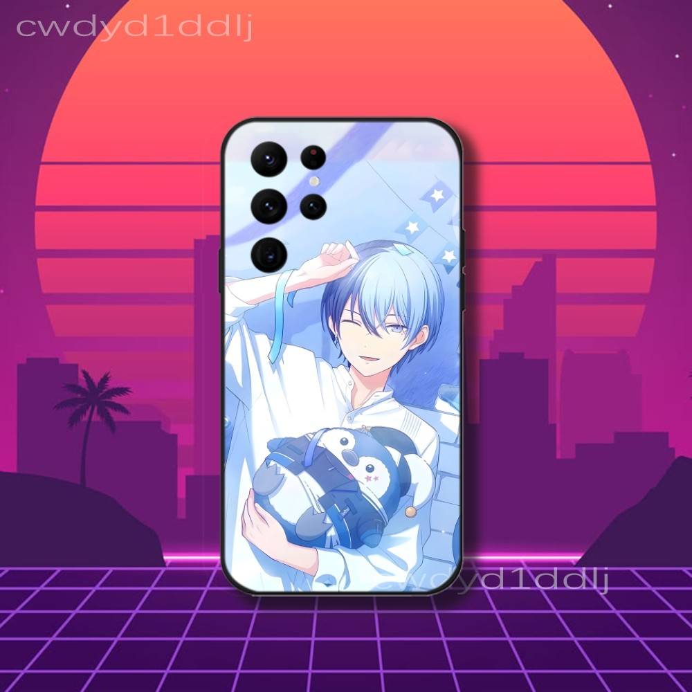 Toya Aoyagi P-Project SEKAI Phone Case For Samsung S10,S21,FE,S21 ,S26,S25,S24,S23,Ultra,S9,S22,Plus Black Shockproof TPU