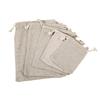 New 10 Pcs/Lot Linen Drawstring Bags Multiple Sizes Jewelry Packaging Bag Jewelry Pouch Sachets for Packaging SSBZD05