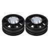 1Set/2Pieces RC Front heel for Rim Aluminum Alloy Beadlock heel Hub Heavy Duty Bearing Spare Part for 1:14 Tamiya ac