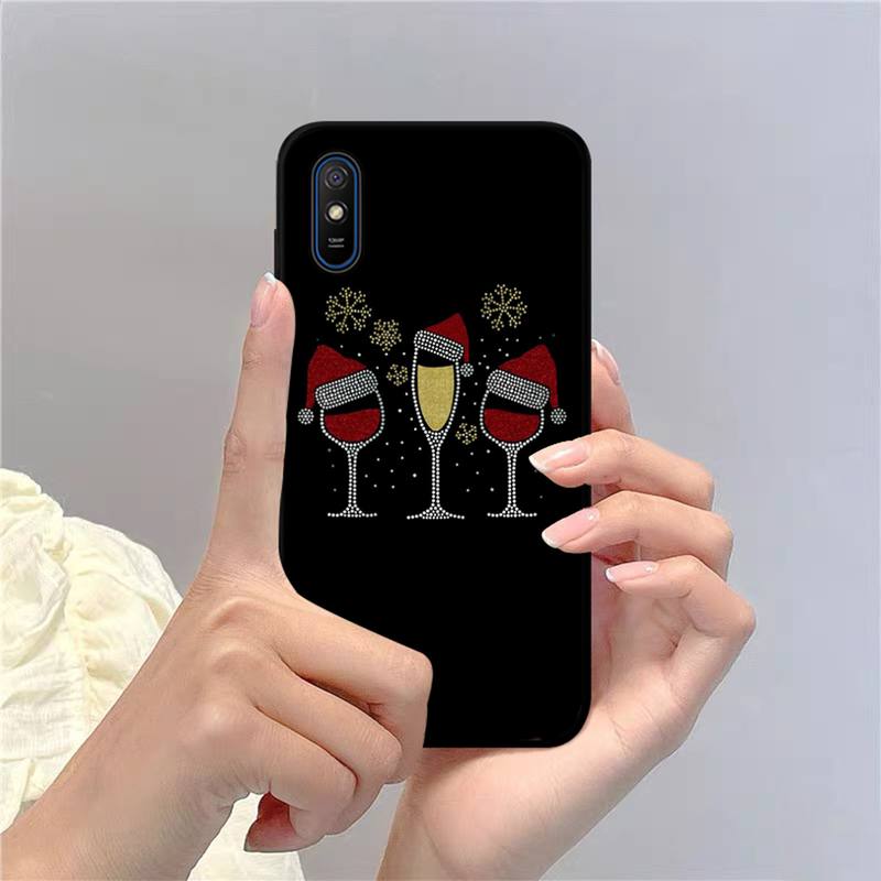 

Новогодний Рождественский чехол для телефона Redmi 9A 8A 7A 7A 7 6A 5A 5 Plus 4X S2 GO K20 K30 6 Note 8 9 Pro Redmi 5