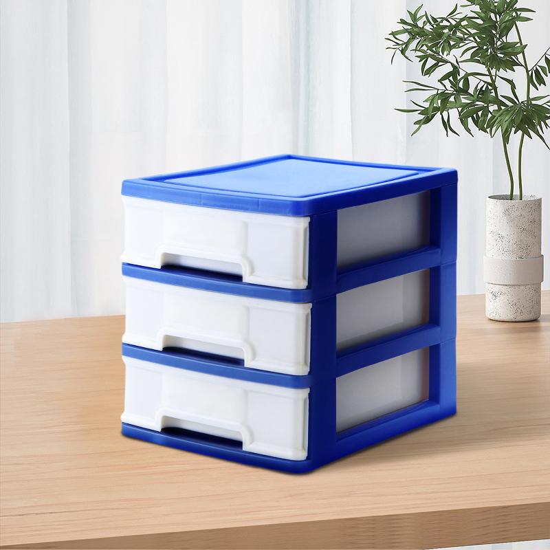 Schubladentyp Aufbewahrungsbox Staubdicht Schmuckbehälter Kosmetik Schreibwaren Desktop Zubehör