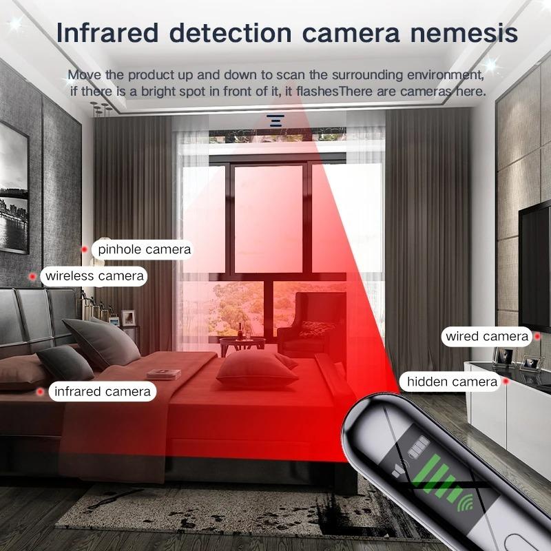 T88 Detektor GPS Anti-Pozycyjny Lokalizator Detektor Ukrytej Kamery Anti-Szpiegowski Skaner Laserowy Podczerwony Bezprzewodowy Sygnał Detektor Pluskiew Urządzenie