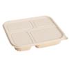 Disposable Biodegradable Corn Starch Divided Meal Boxes