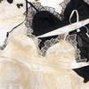Französisches Damen-Unterwäsche-Set, sexy, ultradünnes BH-Set, Spitze, Stickerei, Bralette, Komfort, Dreieck-Cup-BHs, atmungsaktive Mesh-Dessous