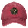 Yellowstones Dutton Ranch Baseball Cap Vintage Logo Casual Couple Women Hip Hop Dad Hats Design Outdoor Sport Baseball Caps
