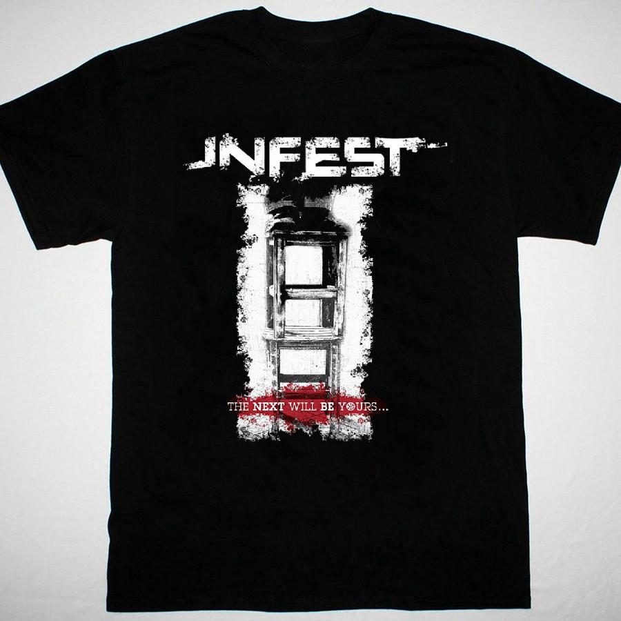 Infest BAND The next will be yours black T-shirt Unisex tee All sizes 2F388 S