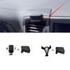 1Set Plastic Material For 2016 2017 KIA Sportage MK4 Special Car Phone Holder Fixed Bracket Stand Mobile Gravity Linkage