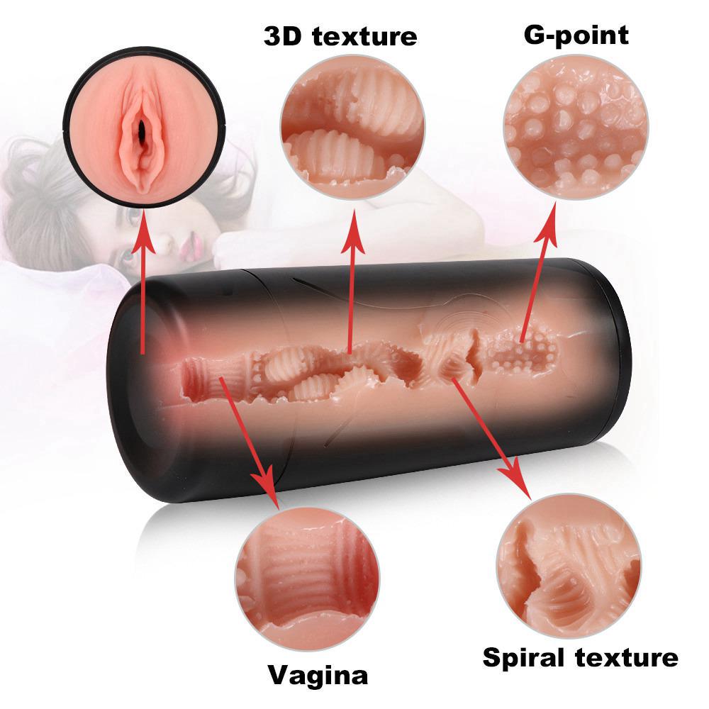 MoDi Male Masturbator Cup Realistic Vagina Soft Tight Pussy Erotic Adult Toys Sex Toys For Men Masturbatings
