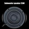 3inch Rubber Round Subwoofer Sound Speaker 6Ohm/8Ohm Low Frequency Speaker Super Bass Loudspeaker Replacement