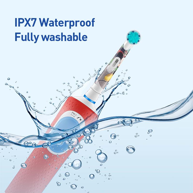 Oral B  Kids Electric Toothbrush D103K Mickey 1 Brush Handle 2 Brush Heads