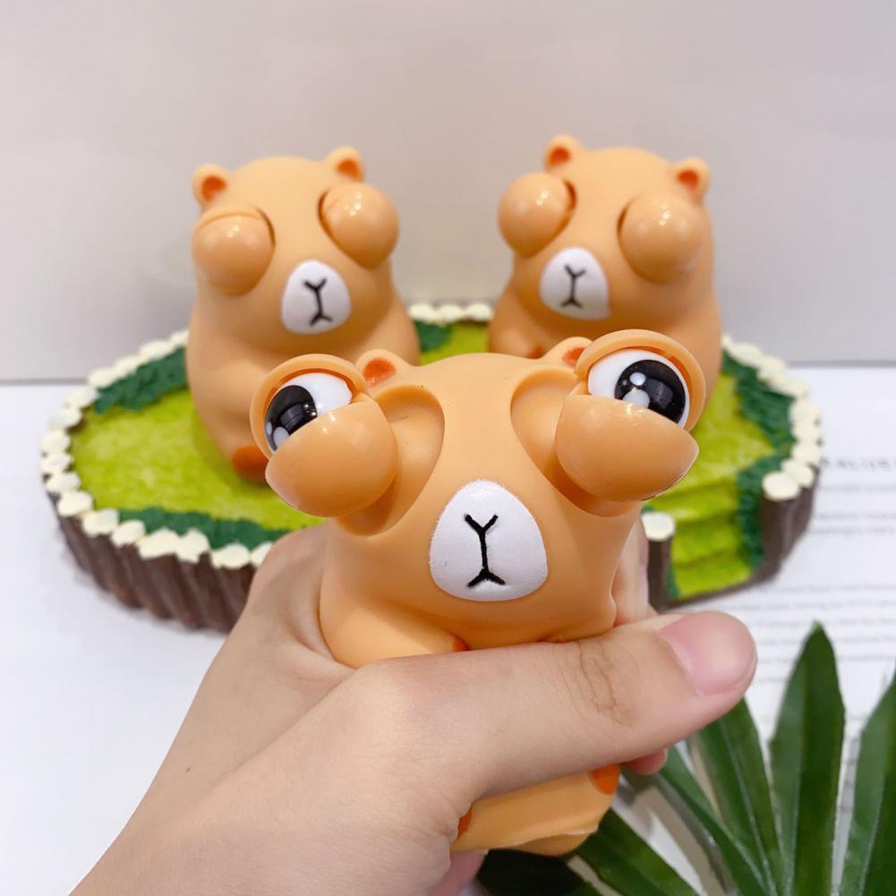 Stress Ease Press Plaything Dragon Dog Rabbit Multi Shapes Pocket-Sized Stress Tension Stress  Toy No Deformation Toy