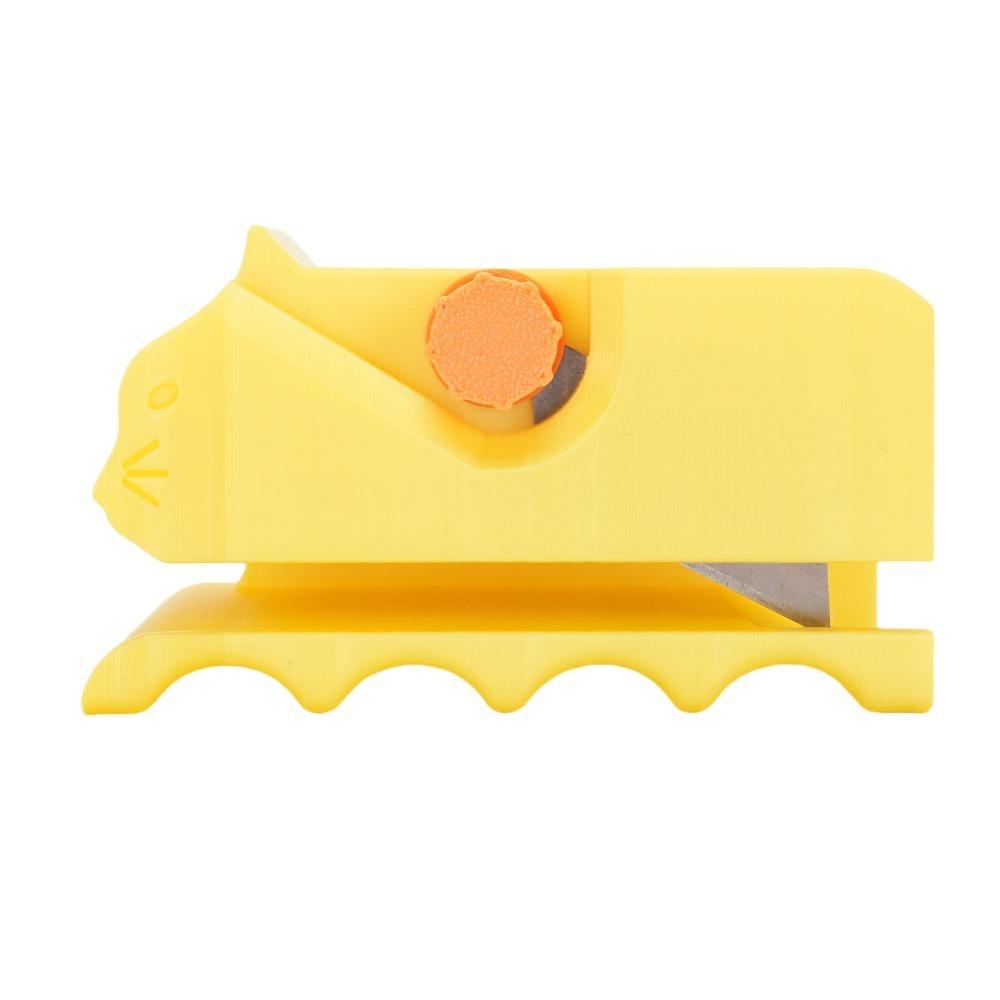 Portable Cardboard Cutter Tool Yellow Cardboard Strip Cutter Cat Scratcher Cutter  Recycled Boxes жёлтый
