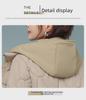 Women's Short Style Hooded Two-Piece Down Cotton Jacket with Corrugated Edges - New Year Trend