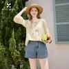 Fragrant French Embroidered Loose Shirt for Women