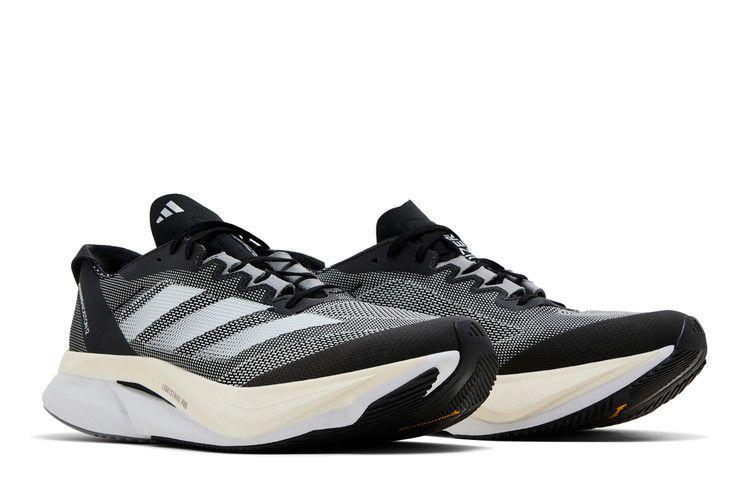 Men's Sneakers adidas Adizero Boston 12 Black White Core Black/Cloud White/Carbon