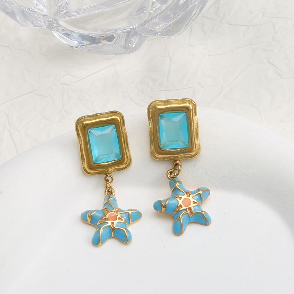 

Модные серьги-подвески для женщин золотой