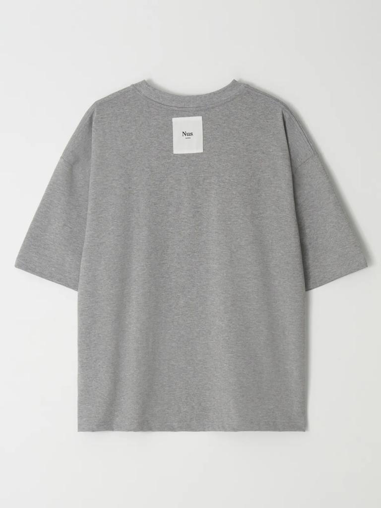 NUS Yei Back Patch 1/2 Tee Gray