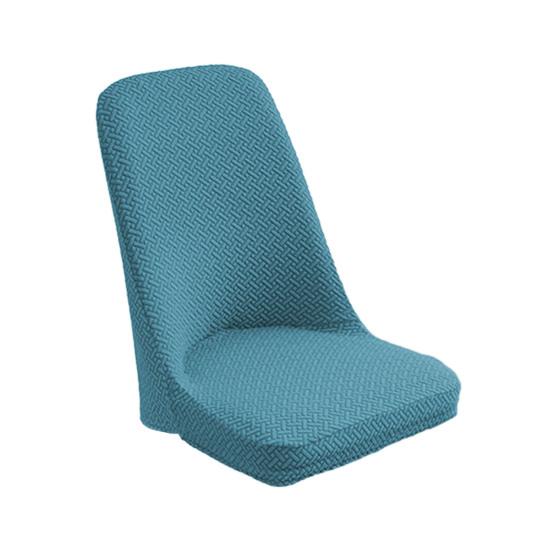 Чехол на стул Высокая эластичность Полностью закрывающий дизайн Защитная посадка Скрытая эластичная лента Жабо Жаккард Супермягкий чехол на стул J