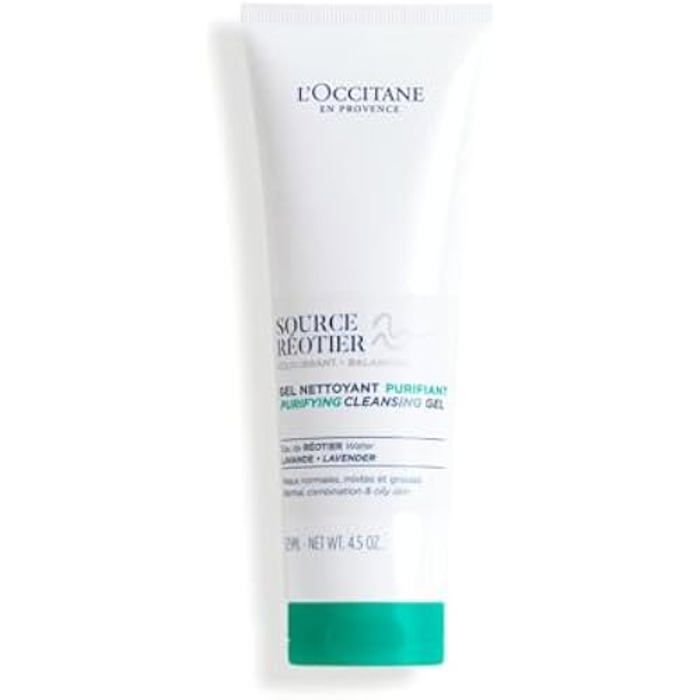 Gel Nettoyant Purifiant - L'OCCITANE - Source Réotier - 125 ml - Peaux normales à grasses - Sans parabène