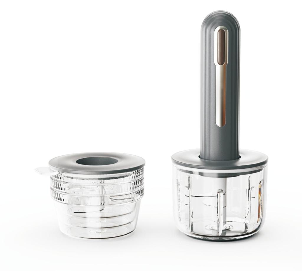 Compact Electric Food Processor: Multi-functional Meat Grinder & Garlic Press for Baby Food Making