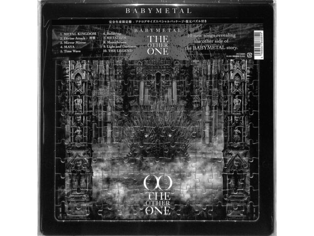 

[CD] THE OTHER ONE with Puzzle Limited Edition BABYMETAL TFCC-86889 Metal NEW