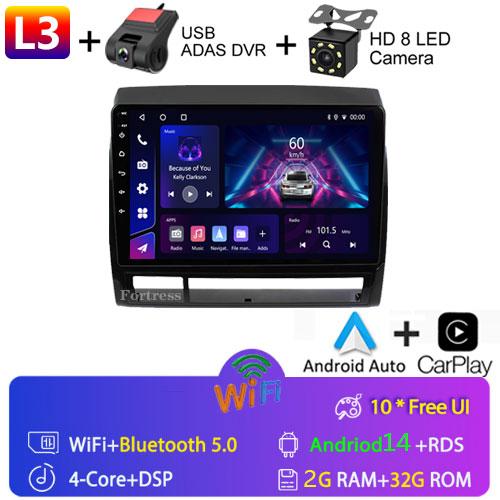 2Din 9" Android 13 Car Radio Player For Toyota Tacoma 2 HILUX 2005-2013 Carplay GPS Navi Head Unit 2din Stereo DVD