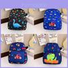 Trendiger Schwarzer Dinosaurier Kindergartenrucksack Für Jungen Und Mädchen Mit Stilvollem Design