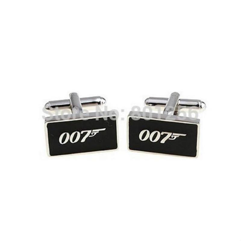Nowa moda posrebrzana emalia w kolorze czarnym Spy 007 James Bond Walther P99 kształt wykwintny