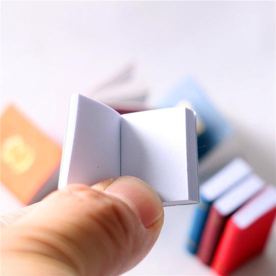 4Pcs 1/12 Miniatur Farbige Buch Puppenhaus Möbel Zubehör Kinder DIY Spielzeug