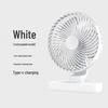 Foldable Mini Silent USB Fan with Digital Display for Desktop or Wall Mount