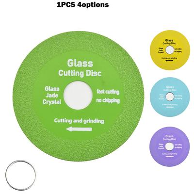 1 * Disco da taglio per vetro Disco da molatura per lucidatura con lama diamantata con foro interno da 22 mm
