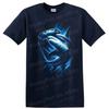 Shark Graphic T Shirt Ocean Life Blue Art Style Tee Fishing Lover Gift