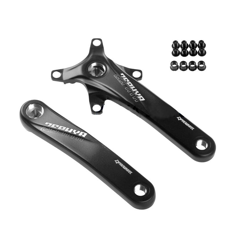 

Шатун PROWHEEL Mtb, квадратный наконечник для велосипеда, шатун 104bcd, свеча Pe, 2 короны, квадратные шатуны для горного велосипеда 175mm