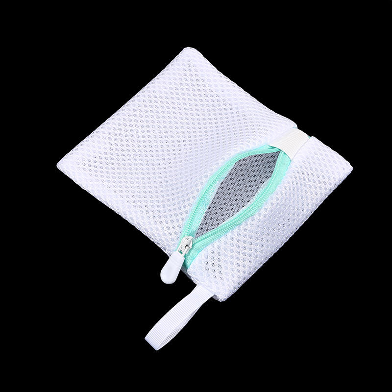 1PC Portable Zipper Laundry Bags for Delicates Breathable Anti Sticking Mesh Washing Pouch for Laundry Machine Underwear Socks Clothing Protection