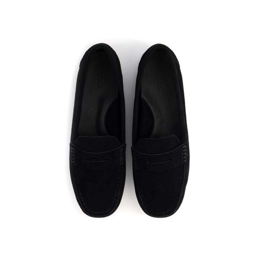 Soda Women S Semi caSual Suede Raw Rubber Loafer Alf513 Da10  2cm 