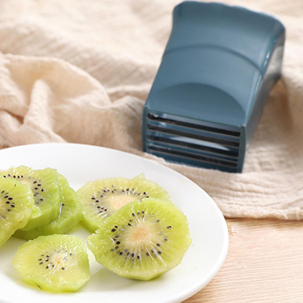 Affettatrice per frutta in acciaio inossidabile Accessori da cucina per taglierina per fragole dal design ergonomico multifunzionale antiruggine