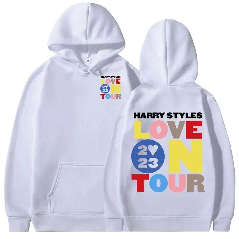 2023 Love on Tour Koncert Mikina Harajuku Estetické mikiny nadměrné velikosti Unisex dámské oblečení Mikiny s dlouhým rukávem Streetwear
