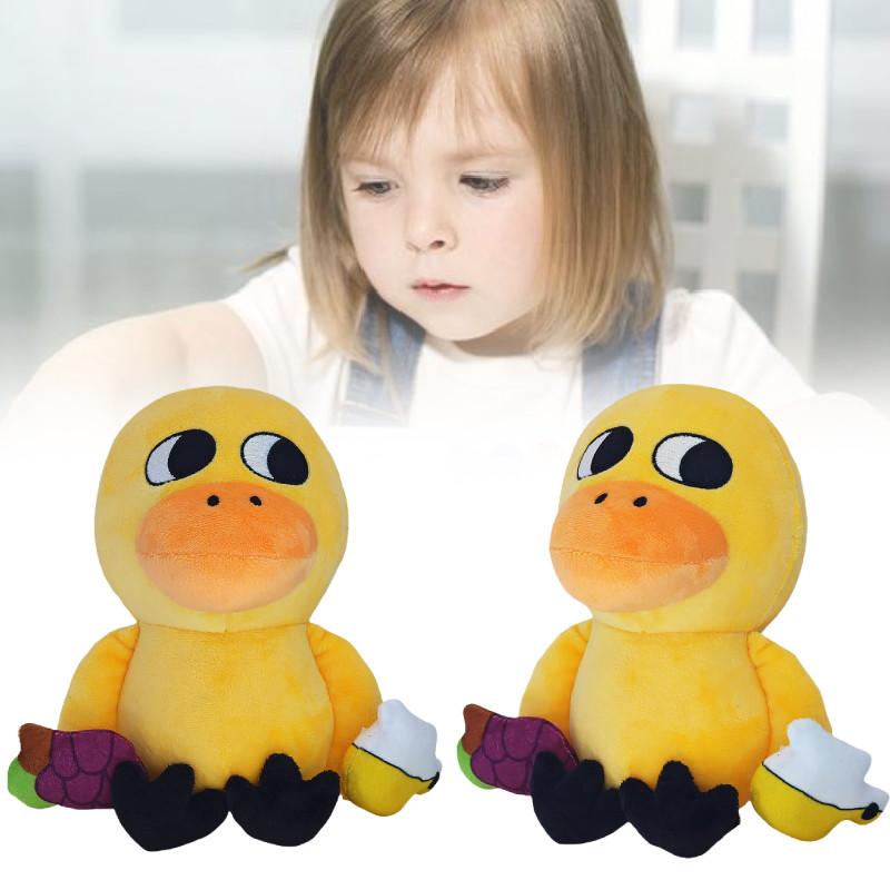 Adorable Duck Plushie Cute Yellow Duck Stuffed Animal Soft Pp Cotton Toy
