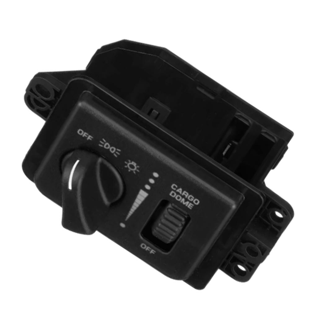 Black 56045537AB Headlight Fog Light Control Switch for Dodge Ram 1500/2500/3500 Pickup 2002-2005 Headlight Control Switch