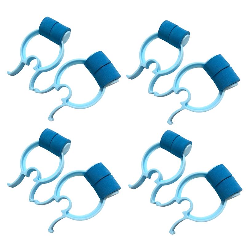 8Pcs Nasal Clips Pulmonary Function Test Breathing Training Lung Capacity Test