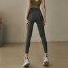 High-Waisted Yoga Shorts Women Workout Leggings Tight Fitness Cycling 3/4 Pants Quick-Dry Sportswear