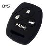 DYS Auto Shop 4 Tasten Auto-Fernbedienungs-Schlüsselanhänger-Abdeckung für Honda Accord Civic CR-V