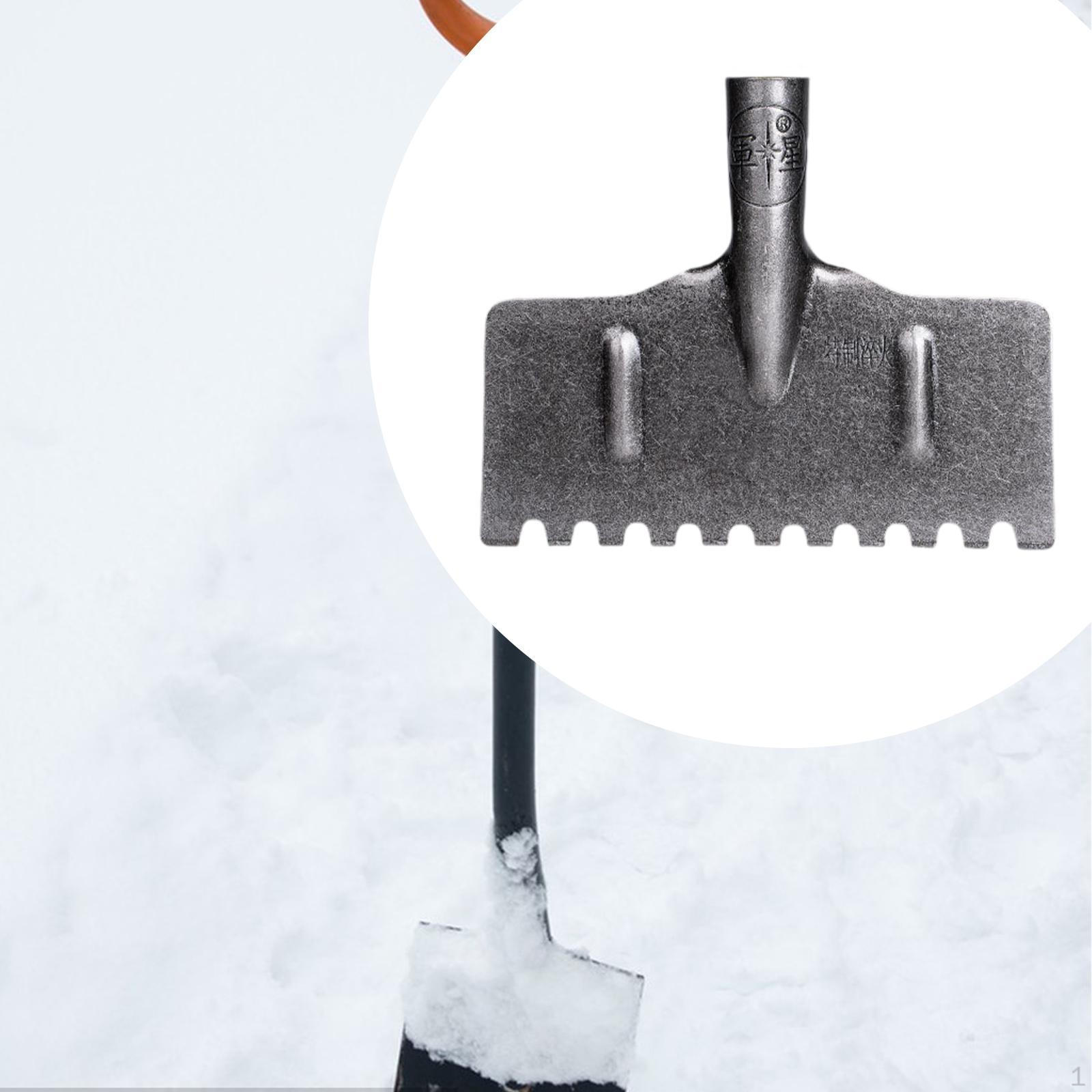 

Головка для инструмента для удаления льда для использования на открытом воздухе, во дворе и в саду Serrated