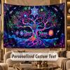 Music General (513) Theme Wall Tapestry Customized With Name Text Personalized Hanging Tapestry For Bedroom Living Room Decor