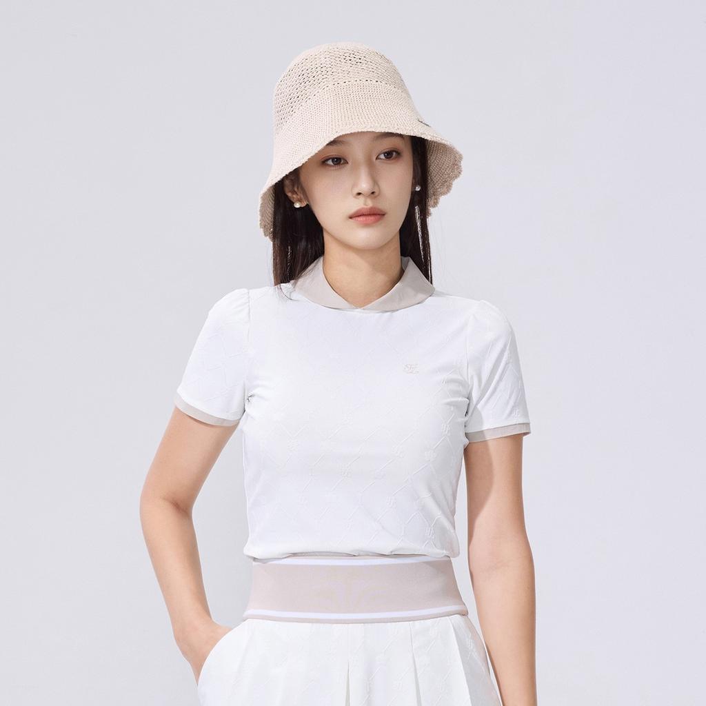 FAIRLIAR GOLF Summer Knit Bonnet Hat (Cream)