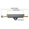 Motorcycle Steering Damper Control Bar Safety Aluminum Universal Spare Parts with Bracket