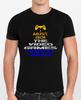 Video Games Need Me T-Shirt I Must Go Gaming Lovers Slogan Controller Top Tee